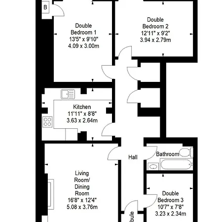 Beautiful Ground Floor Flat Near Haymarket Edimburgo Exterior foto